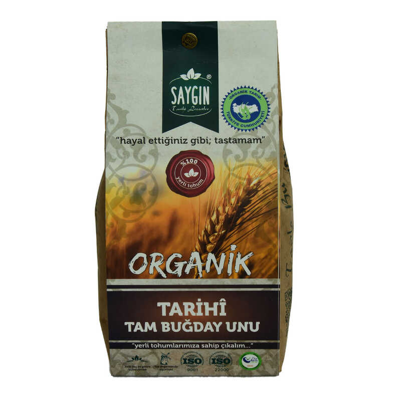 Organik Tarihi Tam Buğday Unu 750 Gr Paket Organik Tarihi Tam Buğday Unu 750 Gr Paket