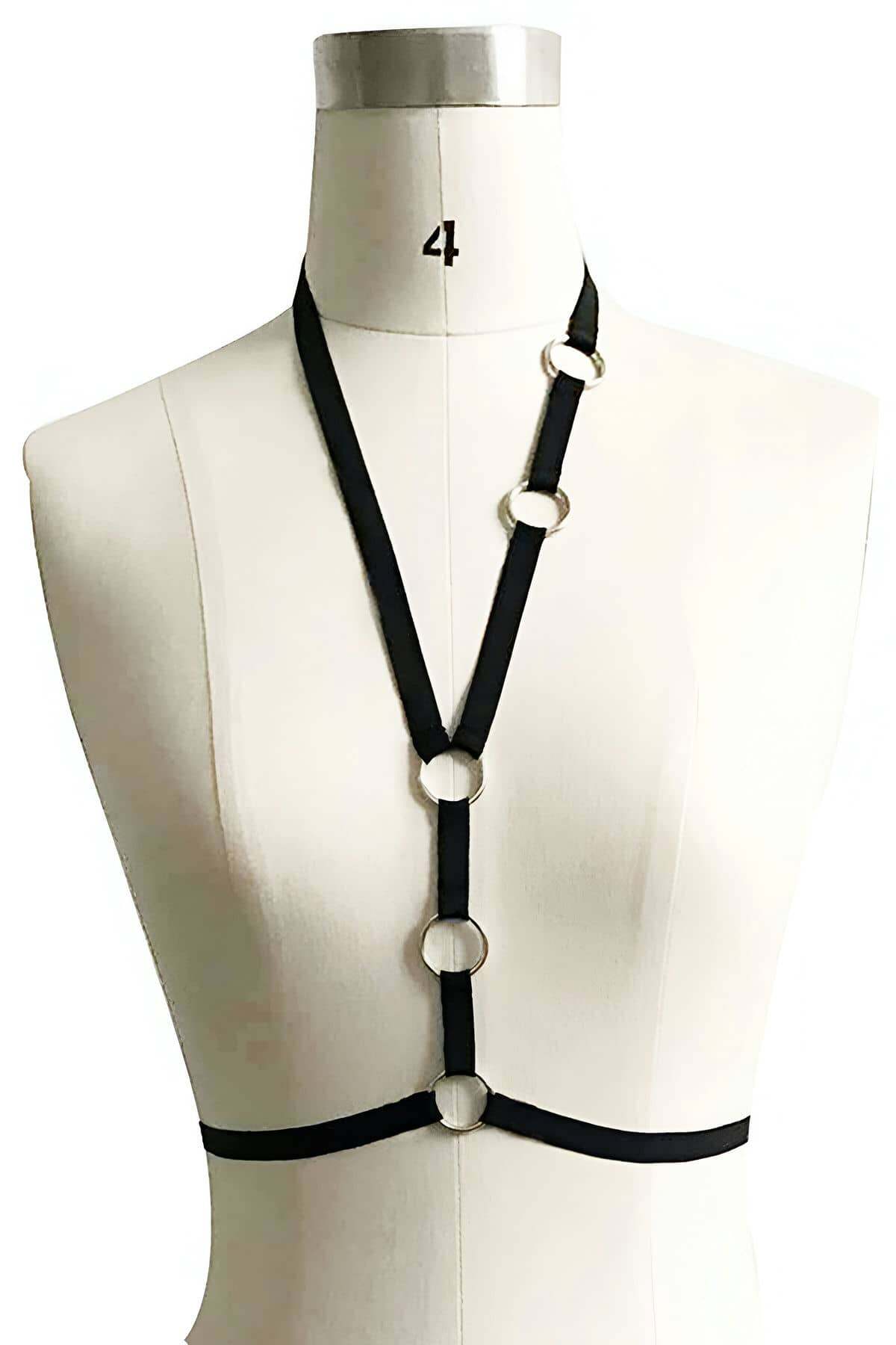 CLZ41 Özel Tasarım Harness-  - Ürün Rengi:Siyah
