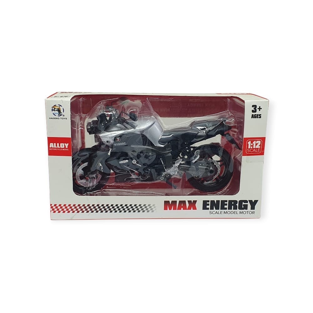 1: Ölçekli Model Motosiklet - HX792-1- Gri - 1 ADET 1: Ölçekli Model Motosiklet - HX792-1- Gri - 1 ADET