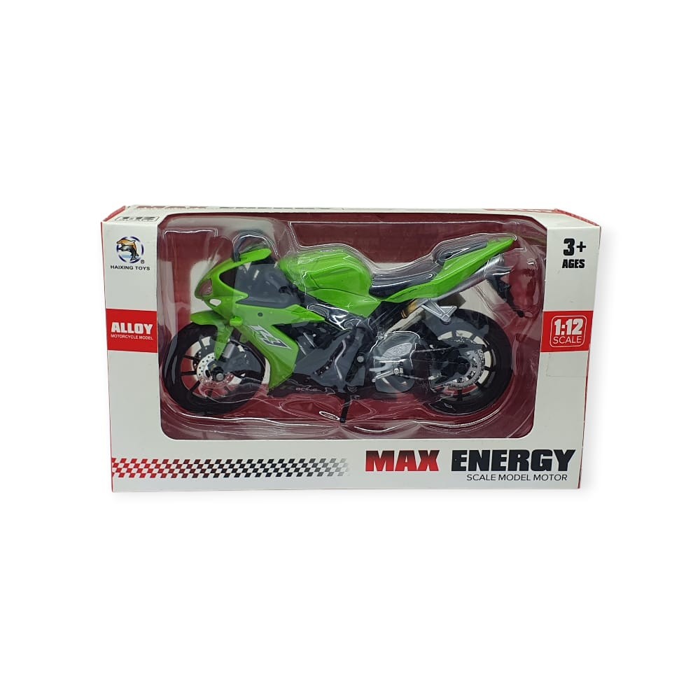 1: Ölçekli Model Motosiklet - Ducati - HX794-1- Yeşil 1: Ölçekli Model Motosiklet - Ducati - HX794-1- Yeşil