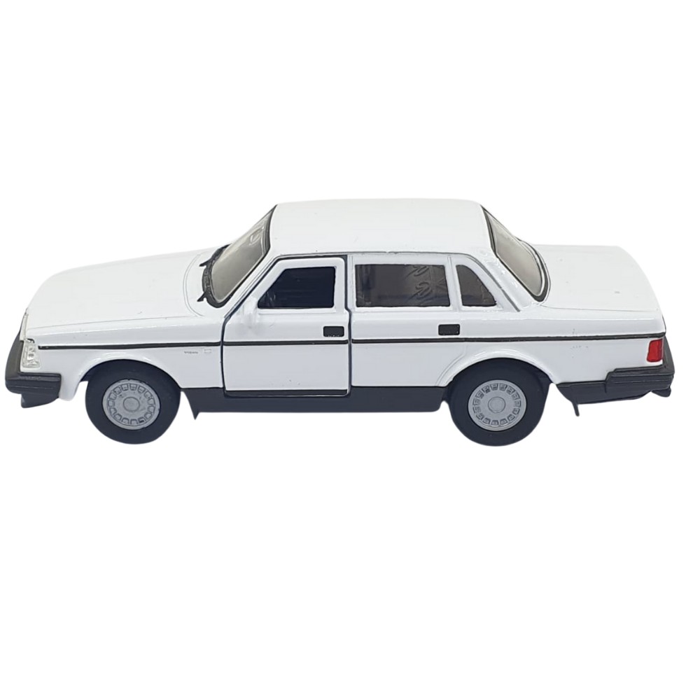 1:32 Volvo 240 GL Çek Bırak -Araba -  43784-BEYAZ - 1 ADET