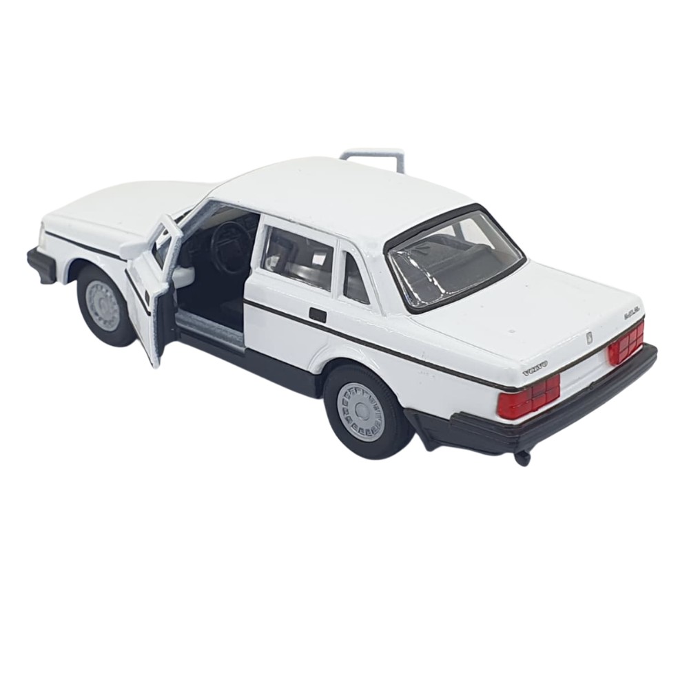 1:32 Volvo 240 GL Çek Bırak -Araba -  43784-BEYAZ - 1 ADET