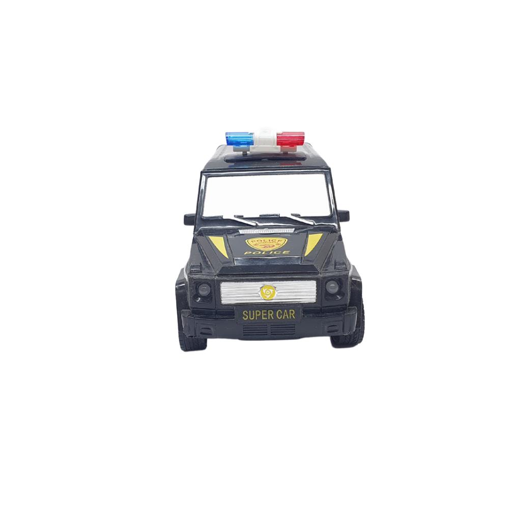 Uzaktan Kumandalı Mercedes Polis Jeep 1:20 Ölçek 18 Cm Siyah - 13578-887 - 1 ADET