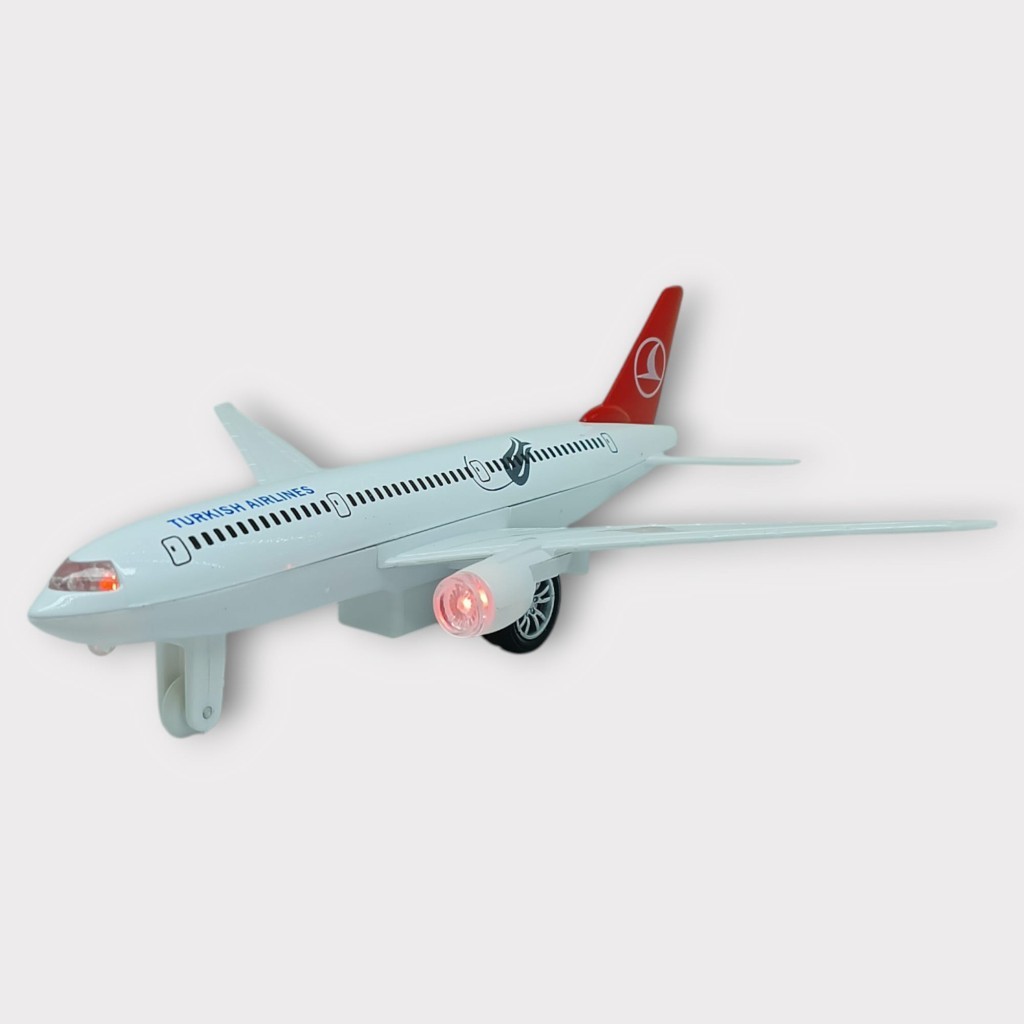 Çek Bırak Metal Yolcu Uçağı - 18 cm - Orta Boy - 1 ADET Çek Bırak Metal Yolcu Uçağı - 18 cm - Orta Boy - 1 ADET