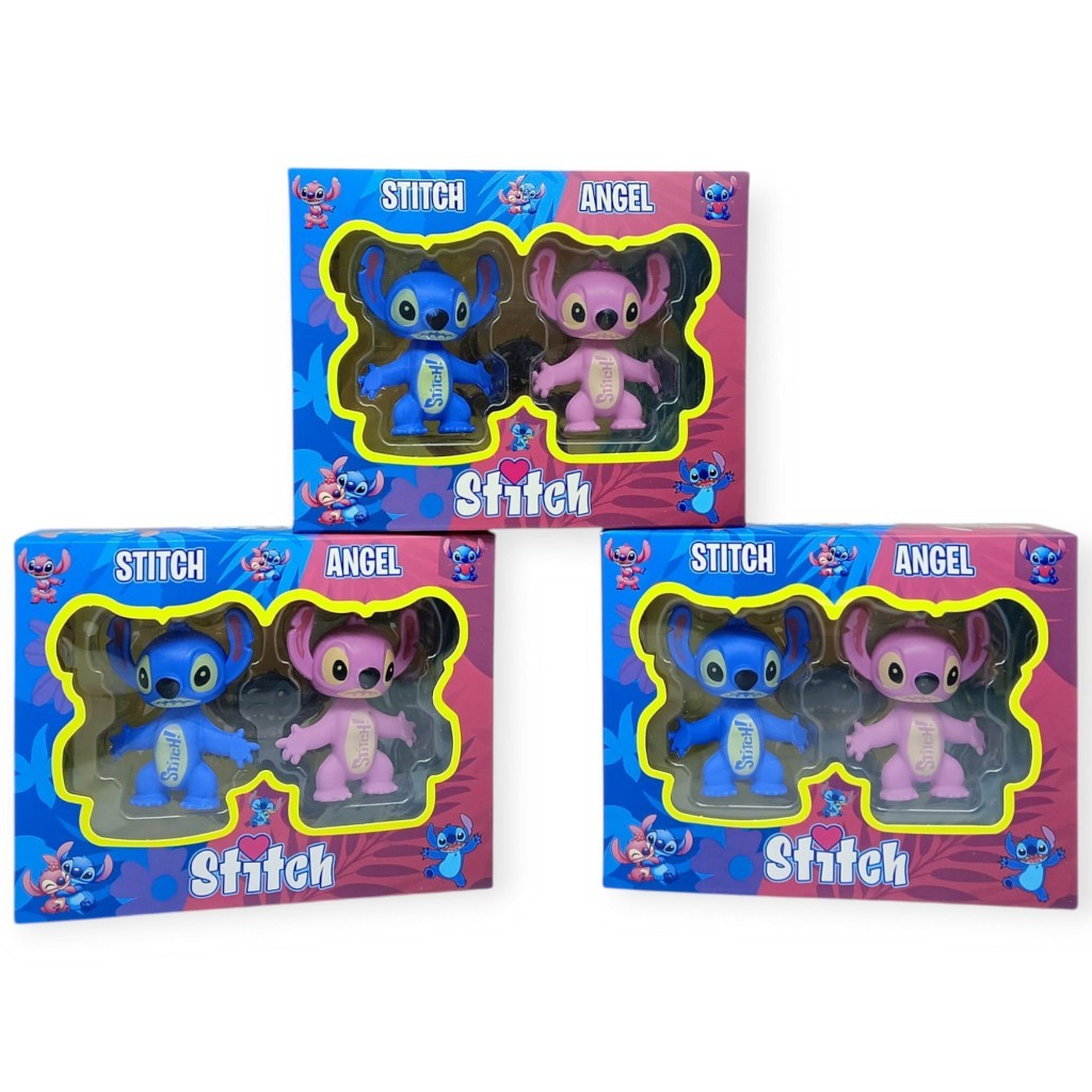 - STİTCH 2 Lİ FİGÜR SETİ