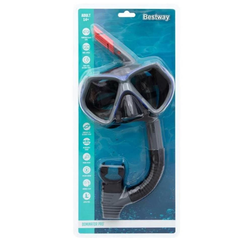 24069 - BESTWAY MASKE SNORKEL TEMP SILIKON  6 - 1 ADET
