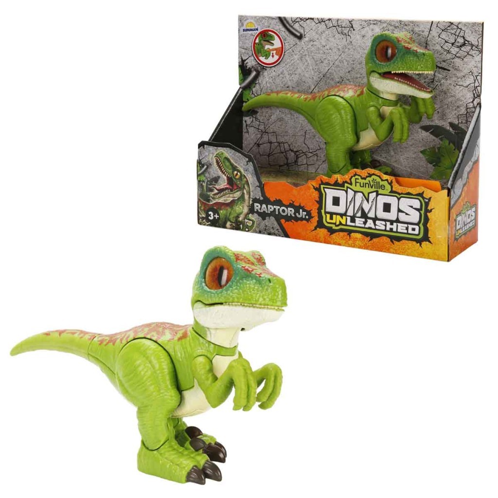 - SESLİ HAREKETLİ DİNAZOR FİGÜR RAPTOR - 1 ADET