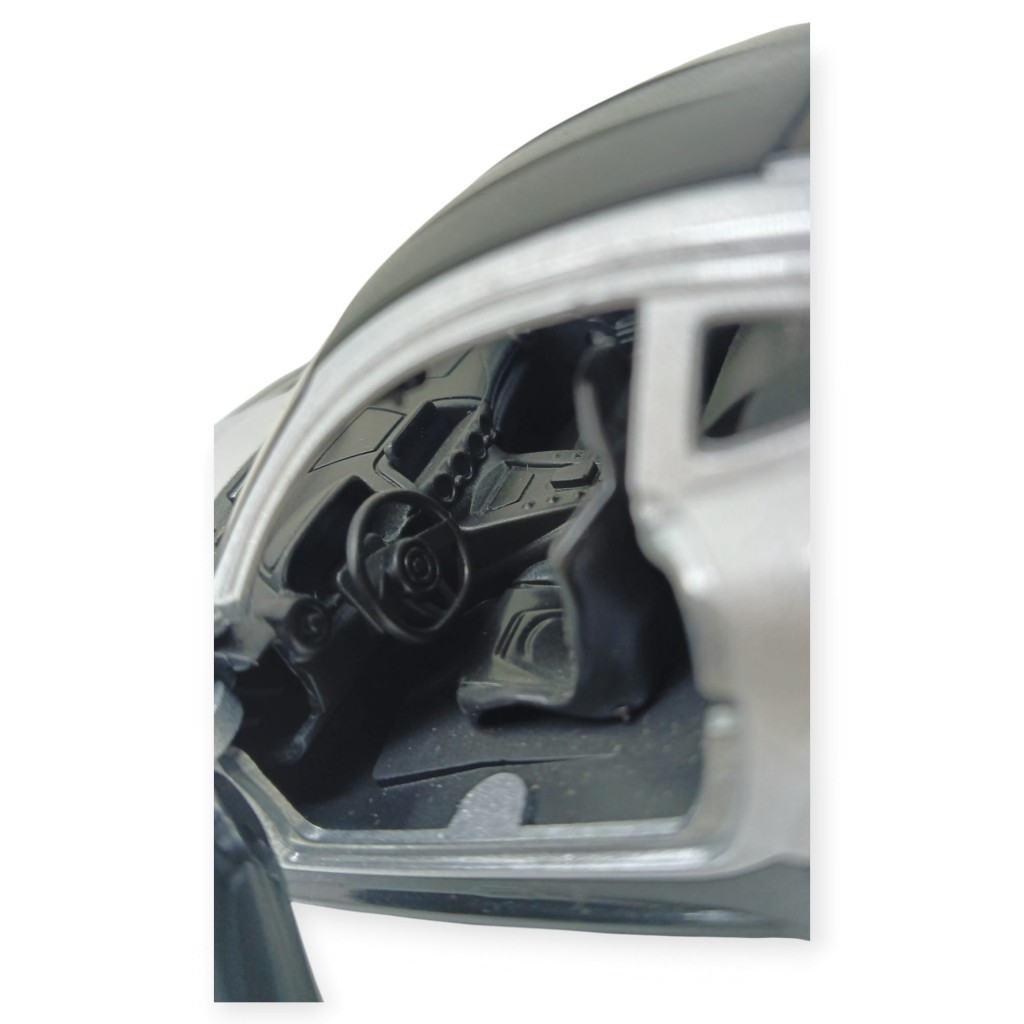 3231D-3241D -1:32 Metal Çek Bırak Araba Mercedes AMG - Gri