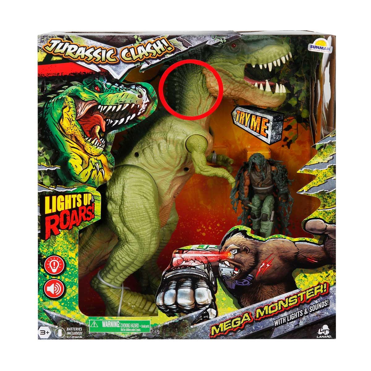 CLZ505 Dinozor Oyun Set Figürlü Sesli İşıklı