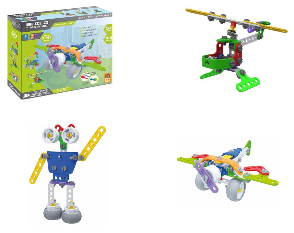 Sök Tak 100 Parça Araç 3in1 Build Technic  - 1 ADET