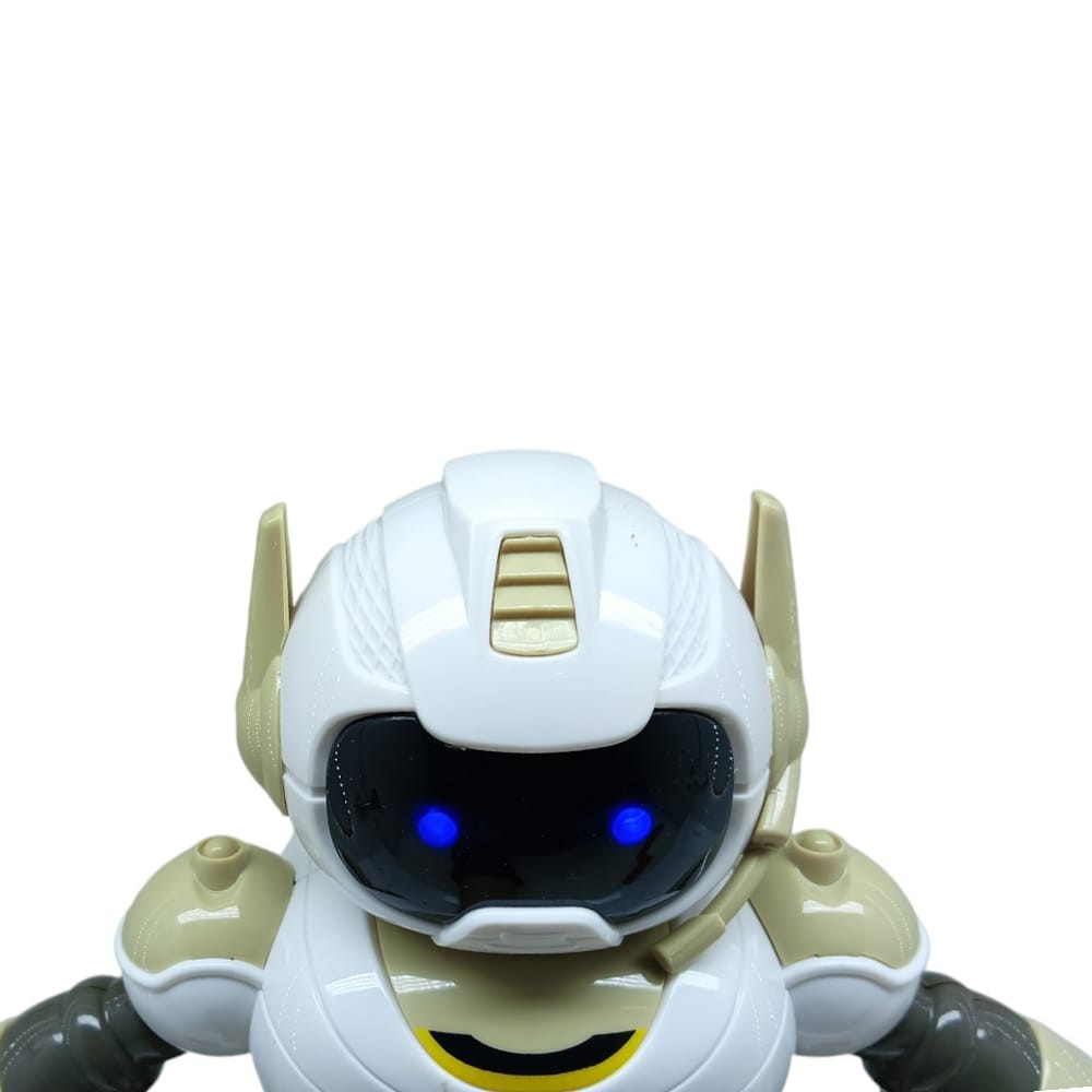 Işıklı Sesli Yerde Gezen Robot