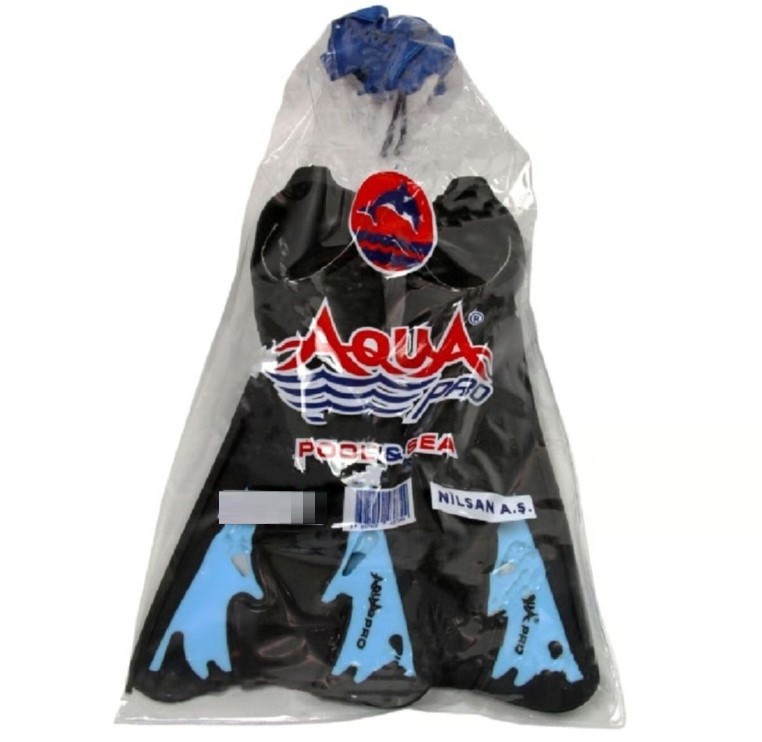 Aqua Kısa Palet - Profesyonel Havuz Paleti - 34/35 - Mavi - 1 ADET