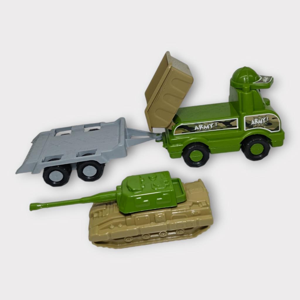 Askeri Araç Seti - Tank Taşıyıcı - 1 ADET Askeri Araç Seti - Tank Taşıyıcı - 1 ADET