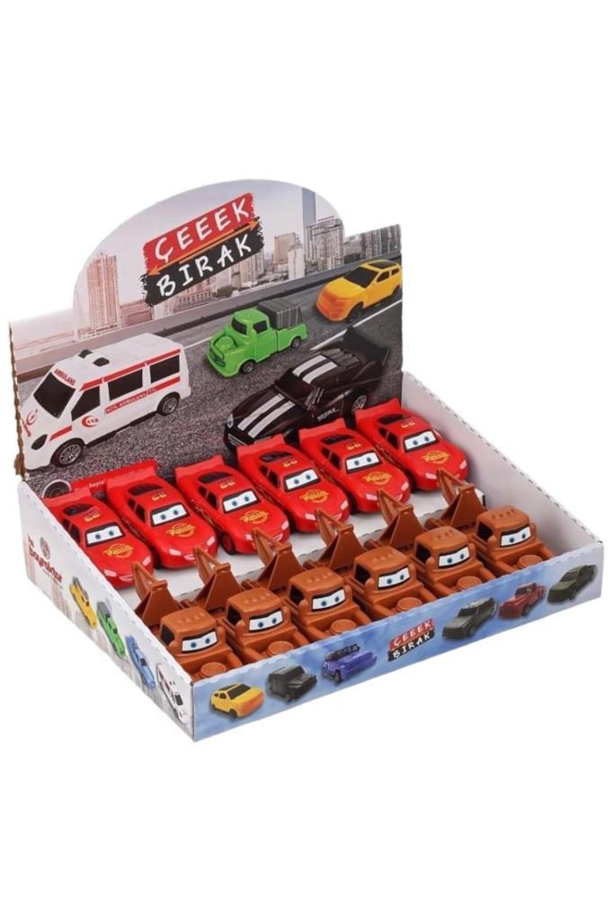 - ŞİMŞEK MCQUEEN / MATER Ç/B ARABA Lİ - 1 ADET - ŞİMŞEK MCQUEEN / MATER Ç/B ARABA Lİ - 1 ADET