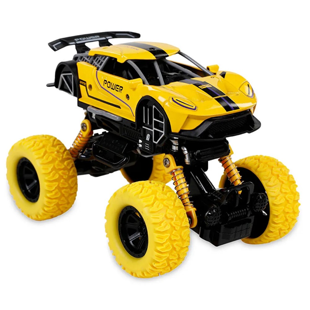 Çek Bırak Amorsitörlü Off-Road Araba - KLX600-335 - Sarı Çek Bırak Amorsitörlü Off-Road Araba - KLX600-335 - Sarı