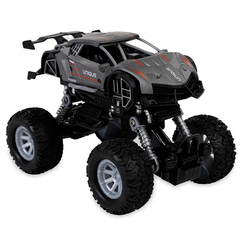 Çek Bırak Amorsitörlü Off-Road Araba - KLX600-335 - Siyah - 1 ADET Çek Bırak Amorsitörlü Off-Road Araba - KLX600-335 - Siyah - 1 ADET