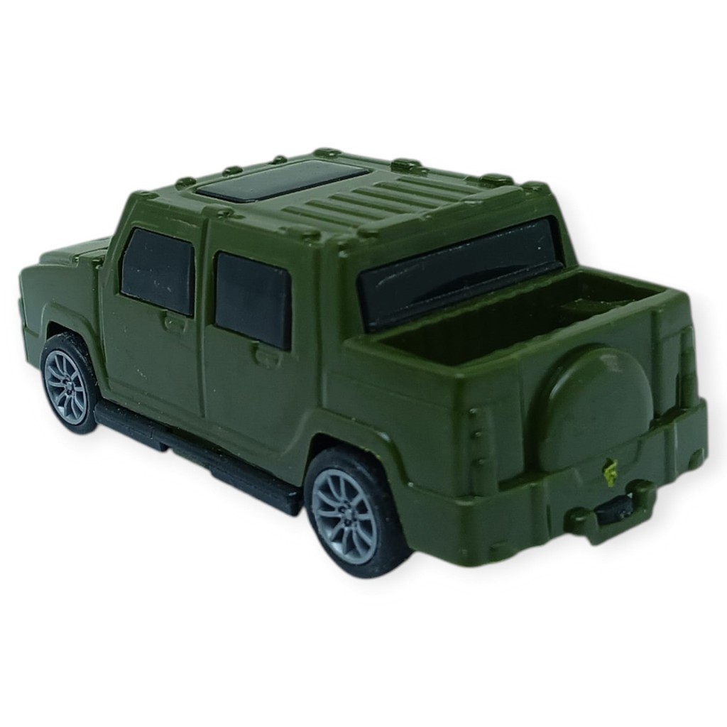 Çek Bırak Arabalar 10 Cm - Yeşil Çift Kabin Pick-Up - 1 ADET Çek Bırak Arabalar 10 Cm - Yeşil Çift Kabin Pick-Up - 1 ADET