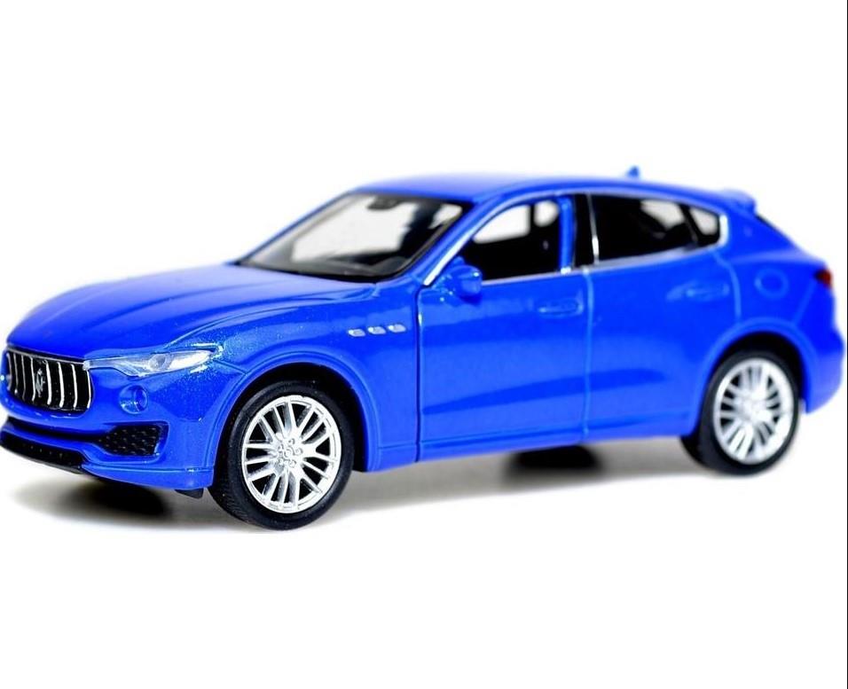 Çek Bırak Metal Araba 1/32 - Mavi - 1 ADET