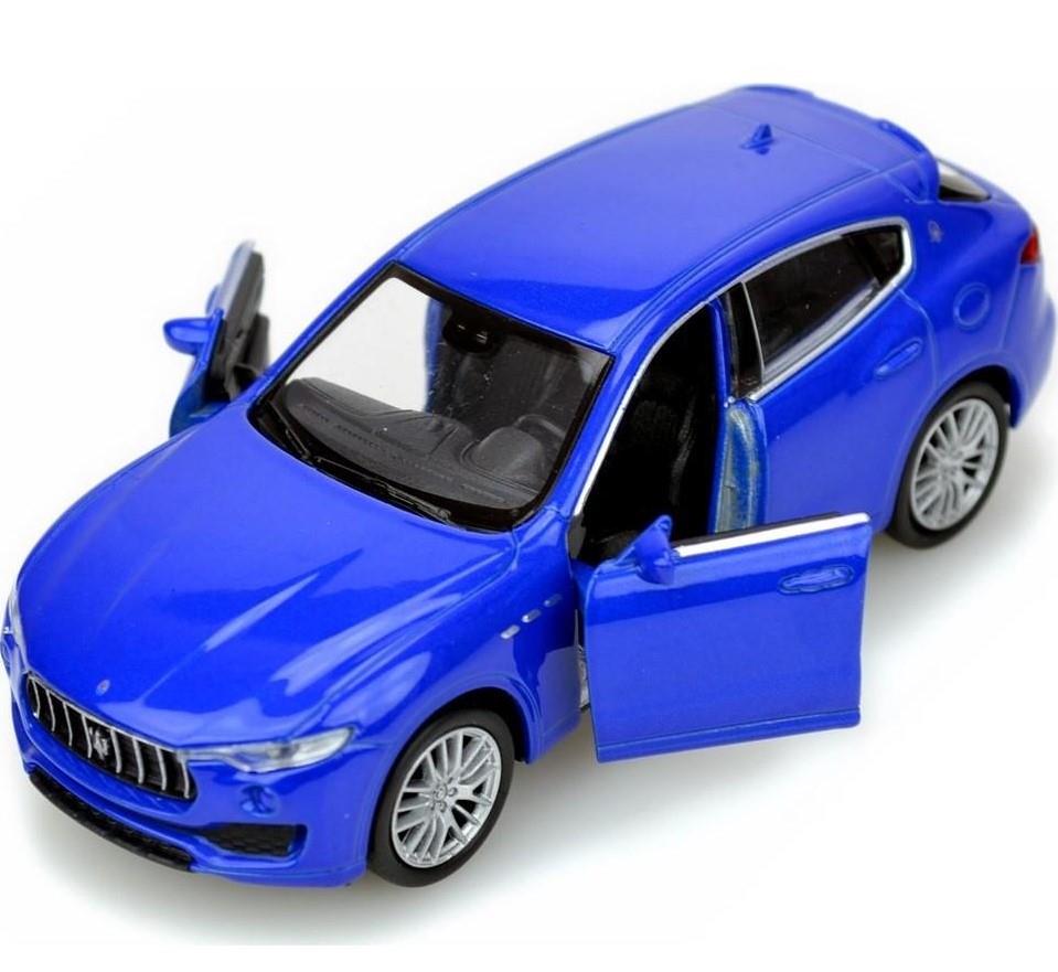 Çek Bırak Metal Araba 1/32 - Mavi - 1 ADET