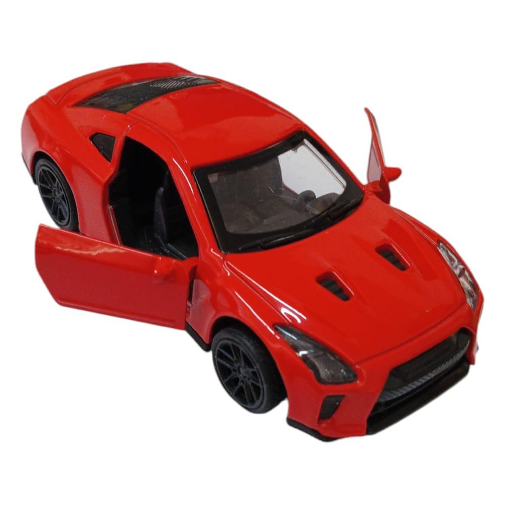 Çek Bırak Metal Araba - 4311E - Kırmızı