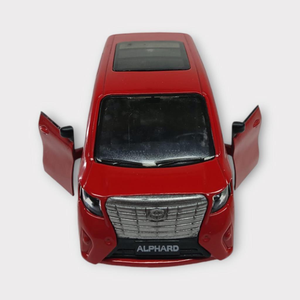 Çek Bırak Metal Araba Sesli Işıklı - Kırmızı - 1 ADET