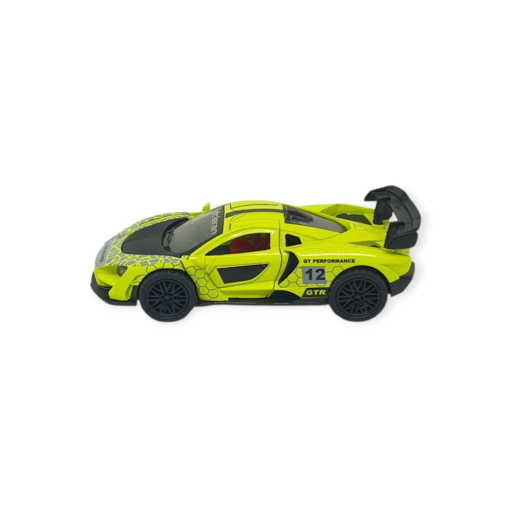 Çek Bırak Metal Arabalar 13 cm - Yeşil - 1 ADET Çek Bırak Metal Arabalar 13 cm - Yeşil - 1 ADET