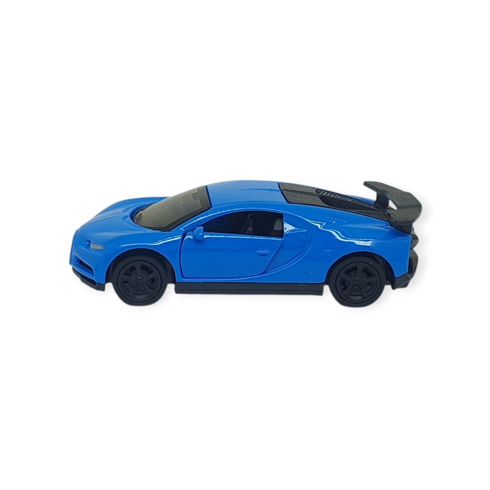 Çek Bırak Metal Küçük Arabalar 8 cm - 6411A-18 - Mavi - 1 ADET