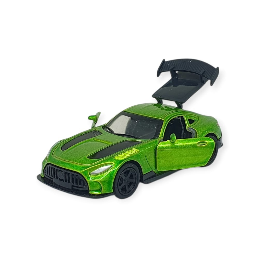 Çek Bırak Metal Küçük Arabalar 8 cm - 6411A-10 - Yeşil - 1 ADET