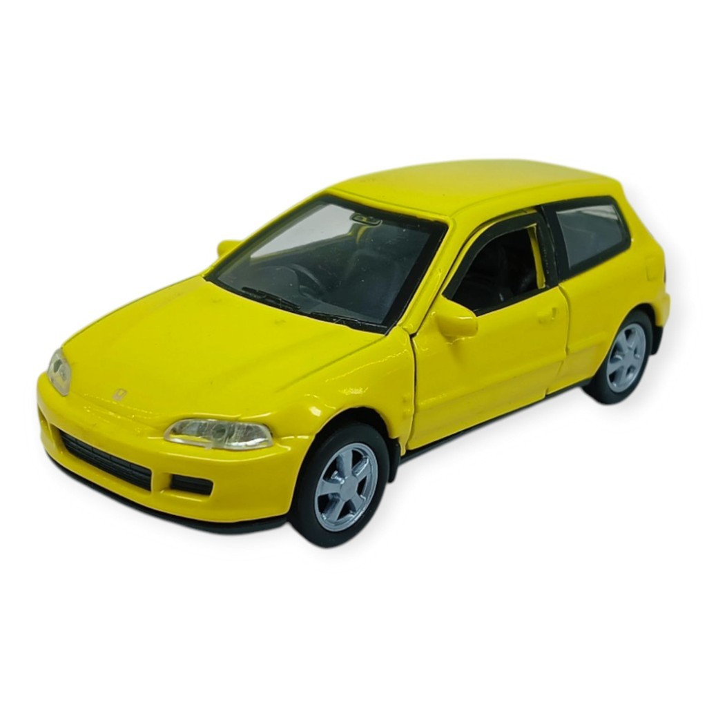 Çek Bırak Metal Arabalar  cm - 43813 - Sarı - 1 ADET