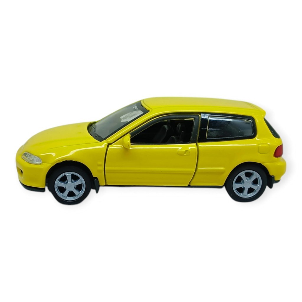 Çek Bırak Metal Arabalar  cm - 43813 - Sarı - 1 ADET