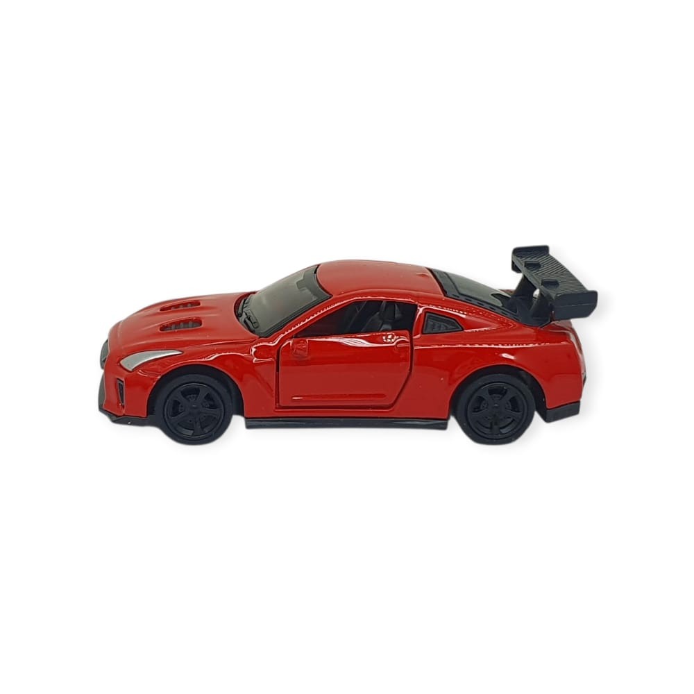 Çek Bırak Metal Küçük Arabalar 8 cm - 6411A-5 - Kırmızı - 1 ADET