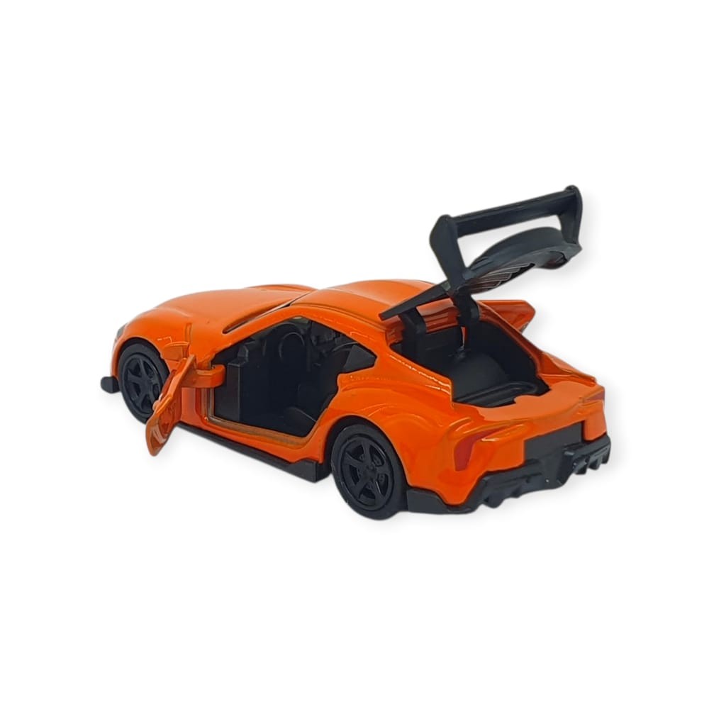 Çek Bırak Metal Küçük Arabalar 8 cm - 6411A-14 - Turuncu - 1 ADET