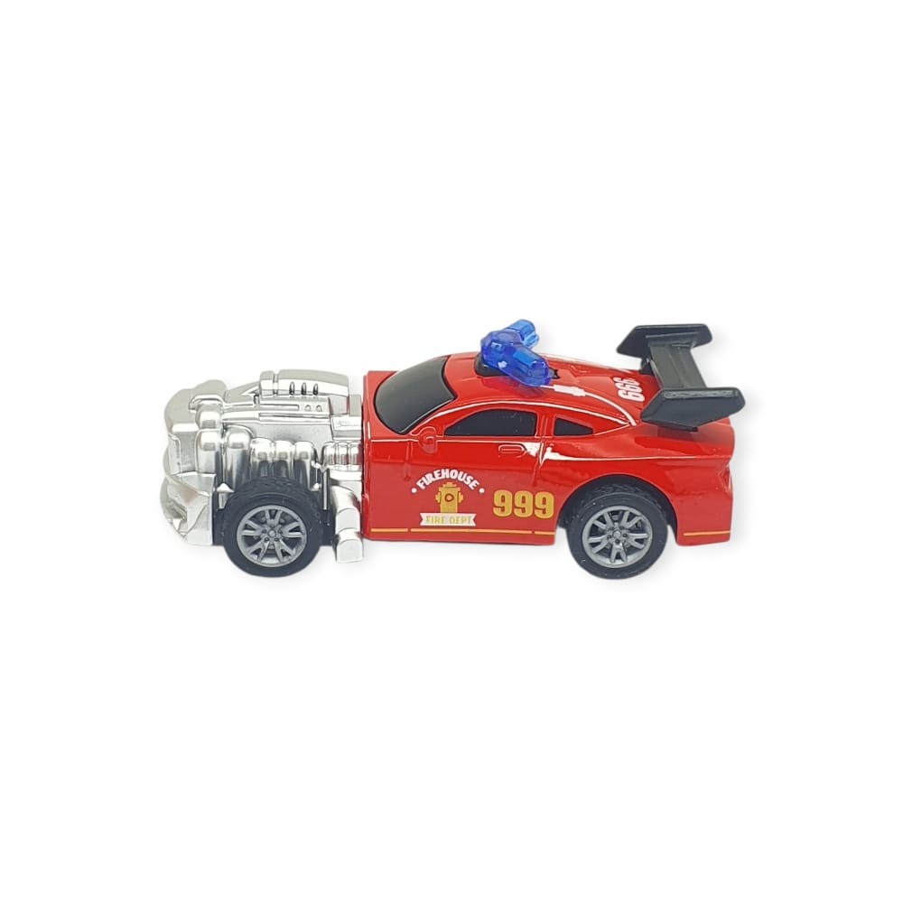 Çek Bırak Metal Küçük Arabalar 8 cm - SH40031 - Kırmızı