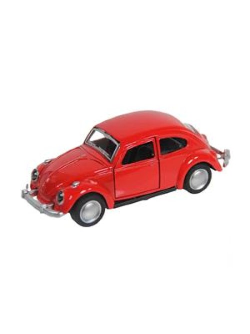 Çek Bırak Metal Retro Vosvos Araba  - 6636-18T - 1 ADET