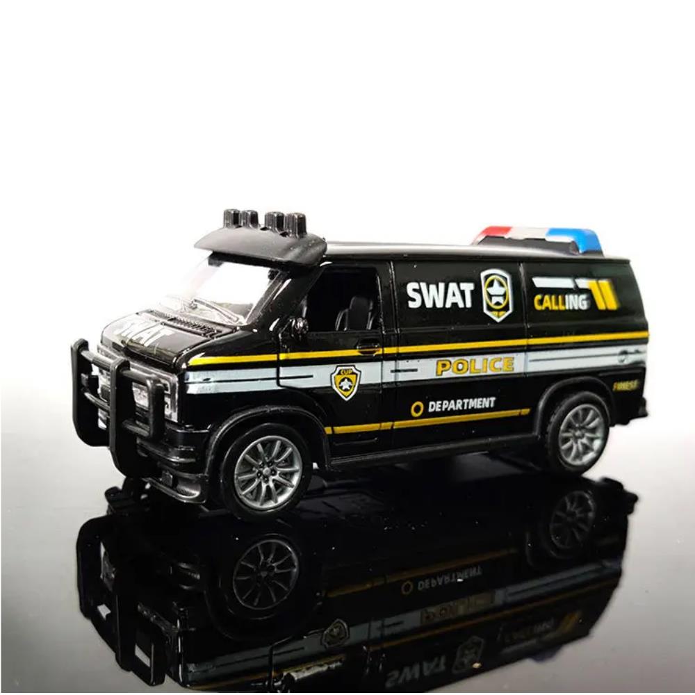 CLZ505 Çek Bırak Minivan Araba Polis Swat - K174A
