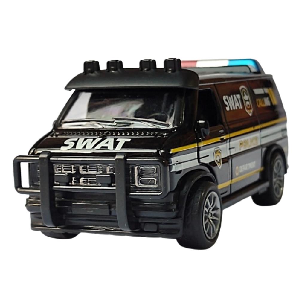 CLZ505 Çek Bırak Minivan Araba Polis Swat - K174A