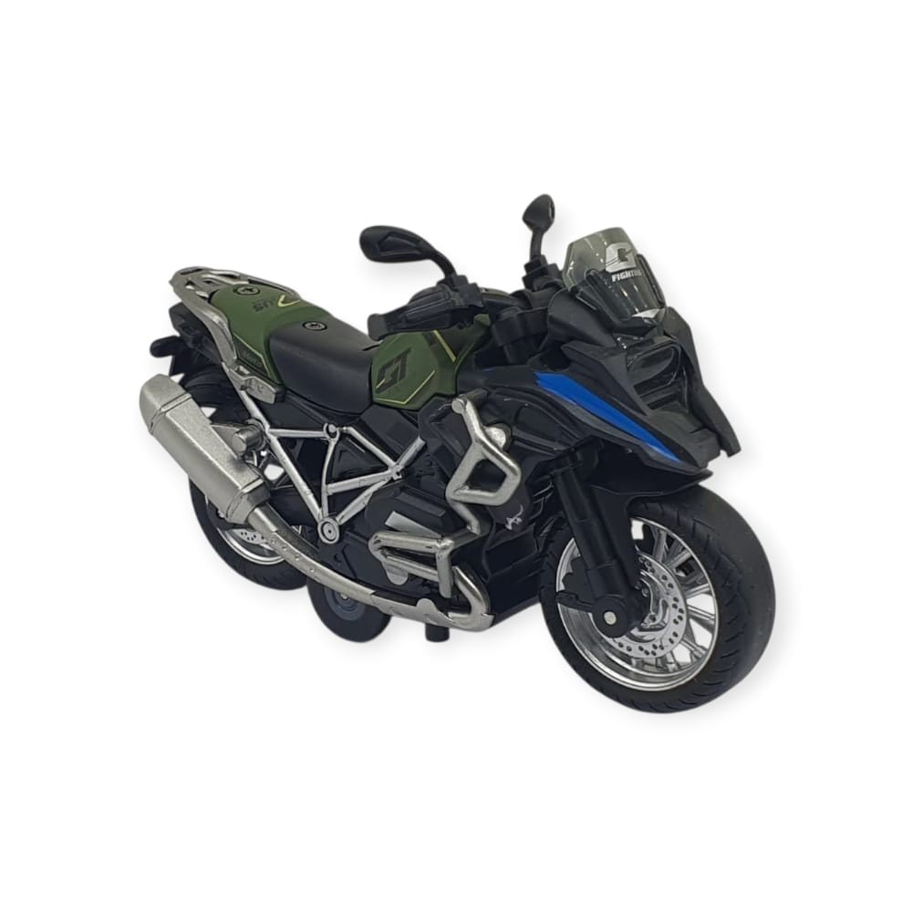 Çek Bırak Motosiklet - MY66 -Yeşil - 1 ADET Çek Bırak Motosiklet - MY66 -Yeşil - 1 ADET