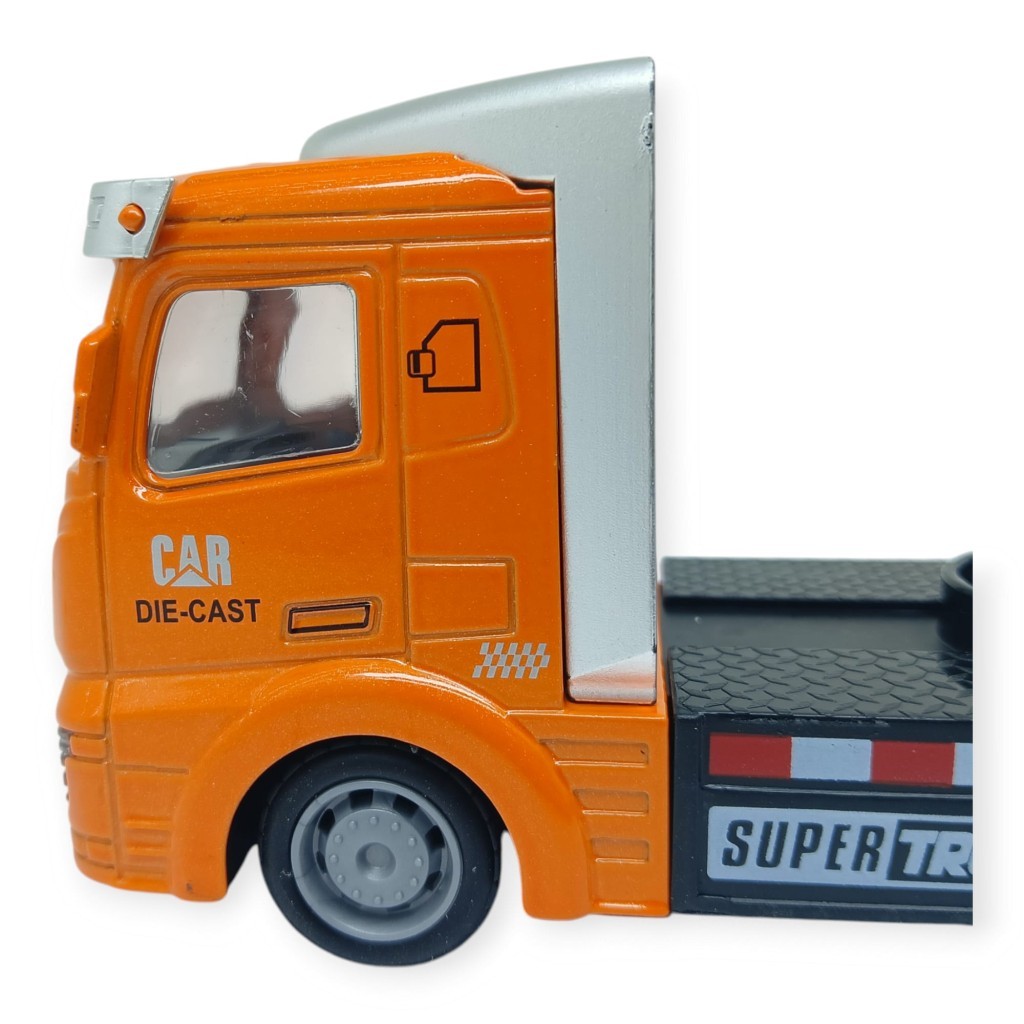 Çekbırak Metal Tır Kafası  cm - Turuncu - 1 ADET