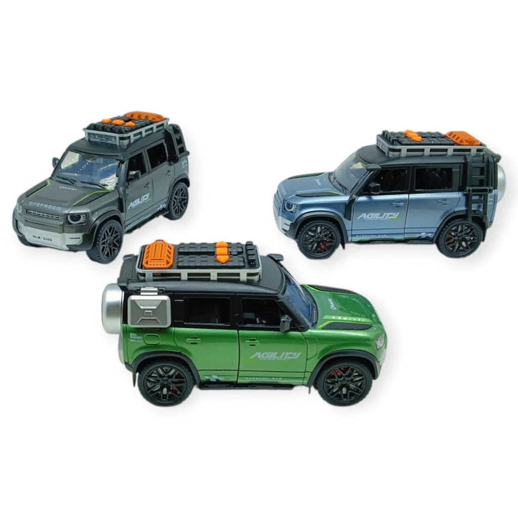 - SÜRTMELİ IŞIKLI SESLİ JEEP DEFENDER 6