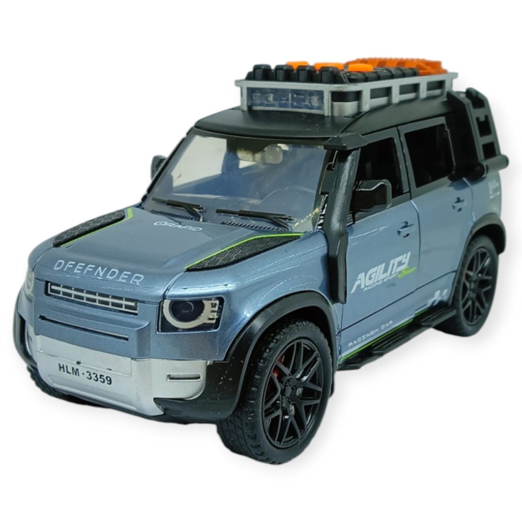 - SÜRTMELİ IŞIKLI SESLİ JEEP DEFENDER 6