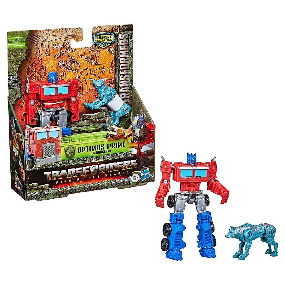 CLZ505 Transformers 7 Rise of the Beasts Weaponizer Optimus Prime Chainclaw