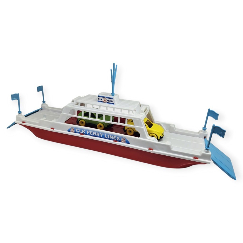 Feribot Araç Taşııyan Gemi 45 cm - Kırmızı - 1 ADET Feribot Araç Taşııyan Gemi 45 cm - Kırmızı - 1 ADET