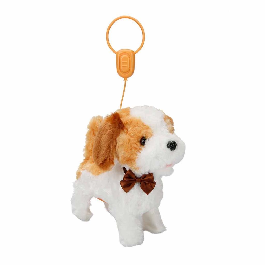 Peluş Yürüyen Sesli Köpek Latte - 1 ADET Peluş Yürüyen Sesli Köpek Latte - 1 ADET
