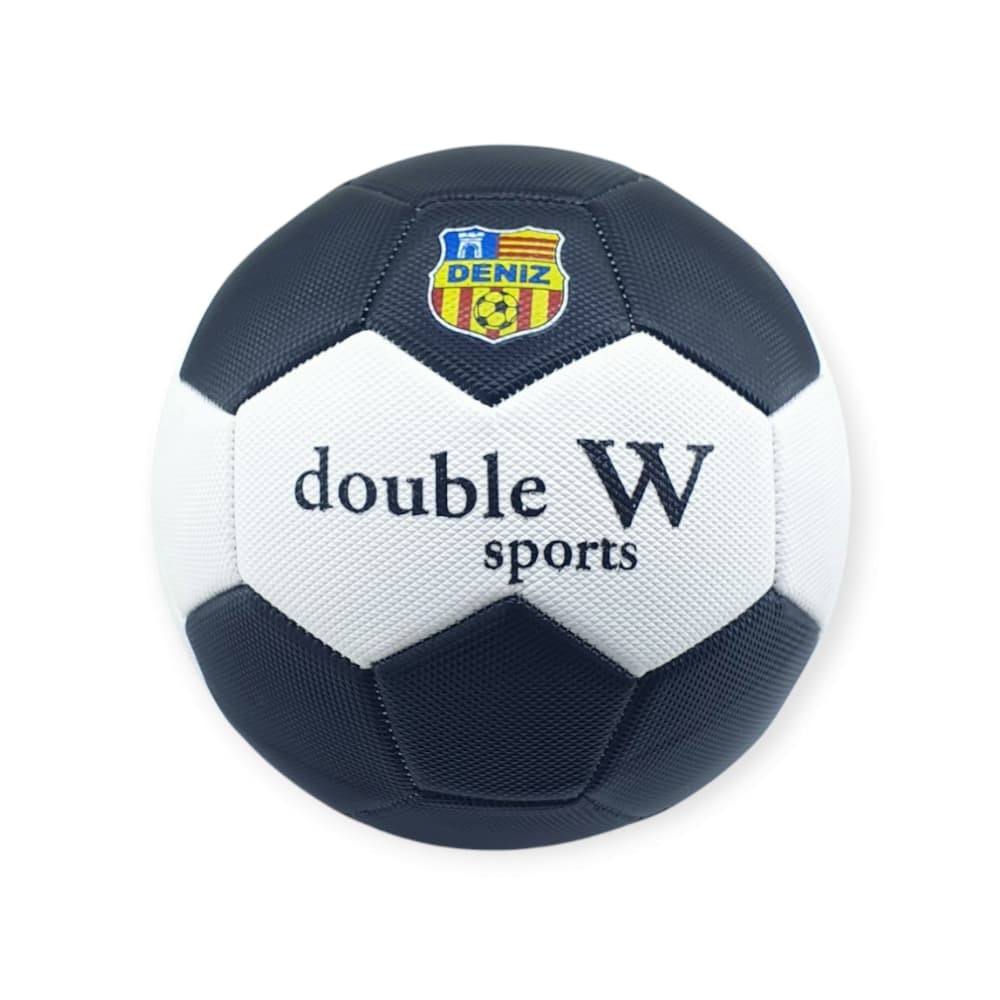 Futbol Topu Dikişli 420 gr No:5 - FB-660-SİYAH - 1 ADET