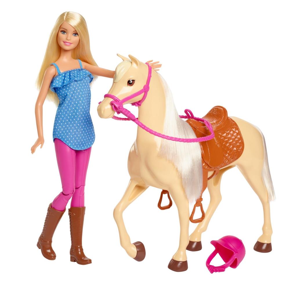 CLZ505 Barbie Bebek ve Güzel Atı Oyun Seti