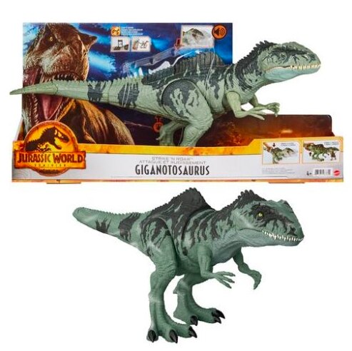 CLZ505 Jurassic World Kükreyen Dev Dinozor Figürü Giganotosaurus 55 CM