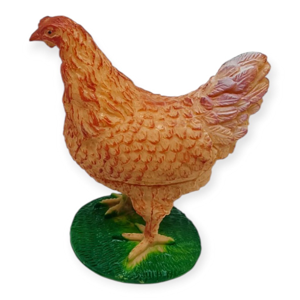 Hayvan Figürleri - Çiftlik Hayvanları 6 cm - Tavuk - 1 ADET Hayvan Figürleri - Çiftlik Hayvanları 6 cm - Tavuk - 1 ADET