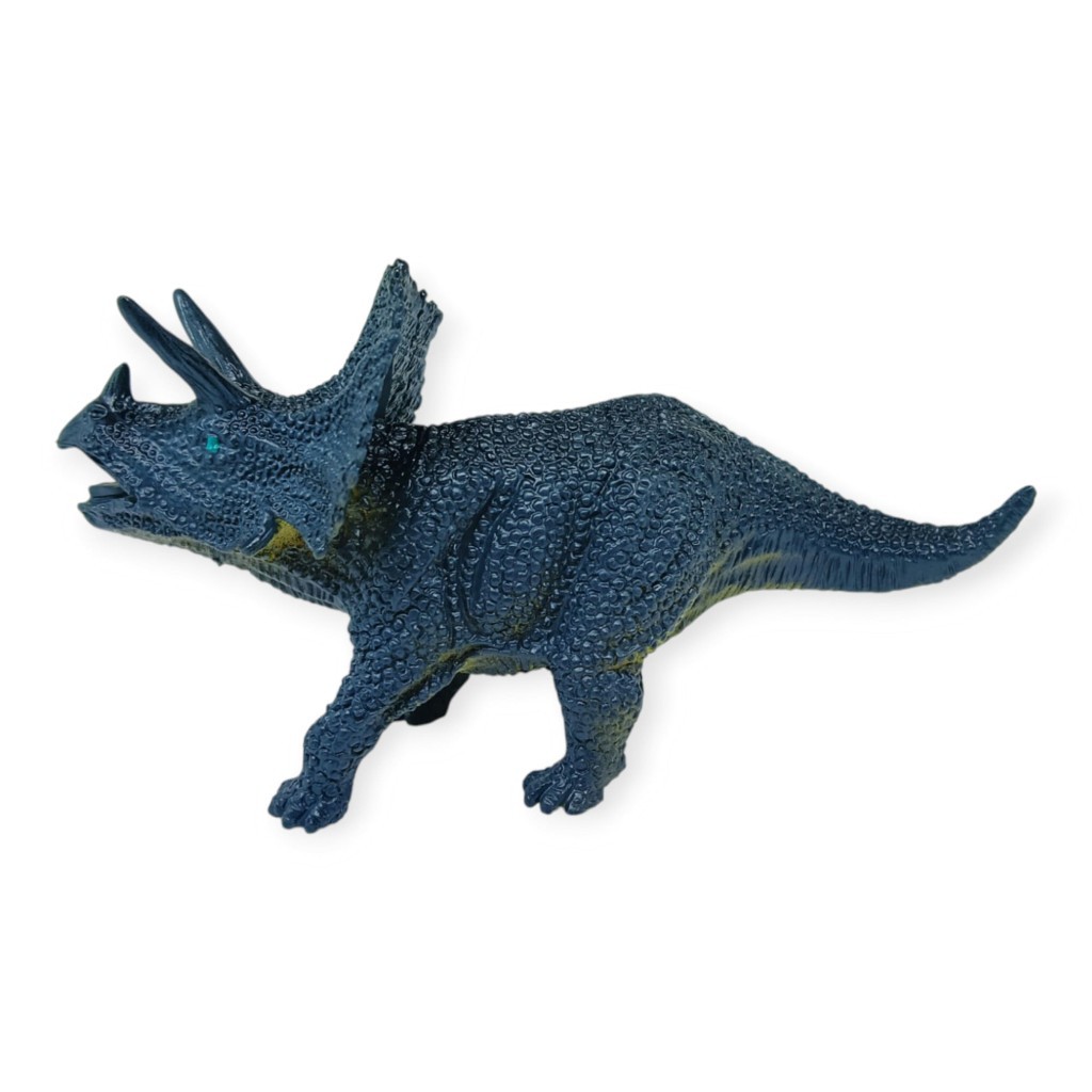 Hayvan Figürleri - Dinazor Figürü  11 cm - Triceratops - 1 ADET