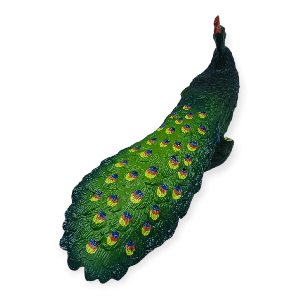 Hayvan Figürleri - Kuşlar -18 cm Tavus Kuşu - 1 ADET