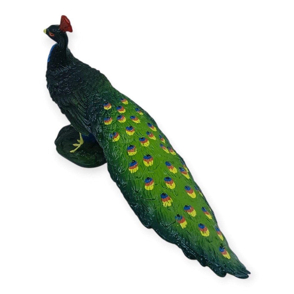 Hayvan Figürleri - Kuşlar -18 cm Tavus Kuşu - 1 ADET